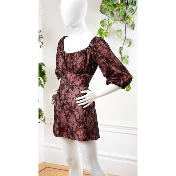 NWT Vixen by MICHELINE PITT Black Lace "Vacation Playsuit" Pin Up Romper XL - Picture 8 of 11